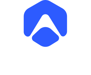 Axora stacked blue logo